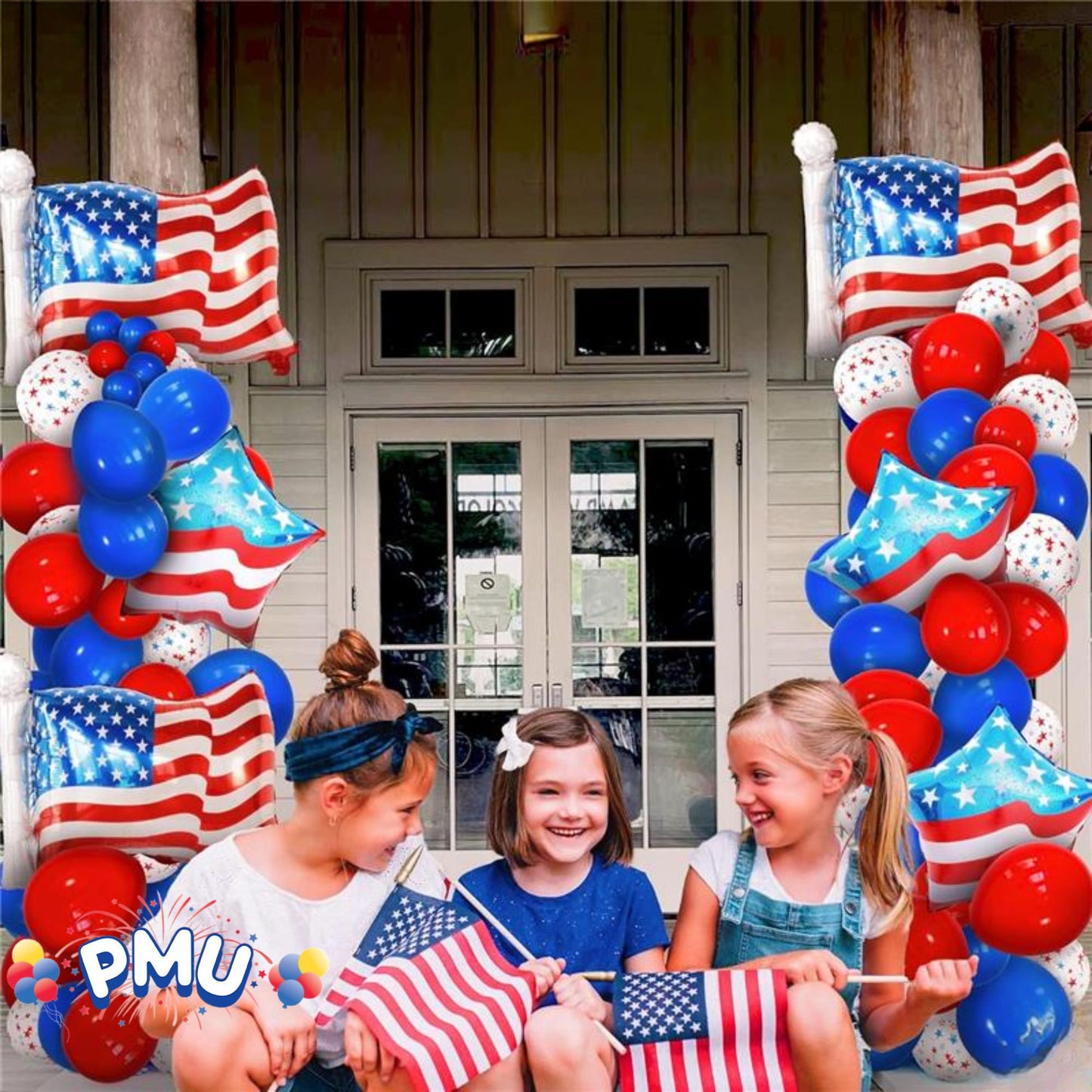 PMU USA 18 Inch Mylar-Foil Balloon
