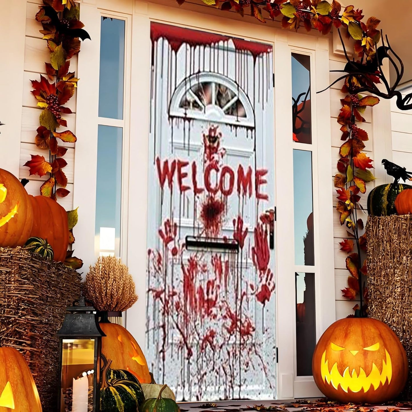 PMU Door Covers - Thanksgiving Door Covers - Thanksgiving Banner - Front Door Cover for Thanksgiving