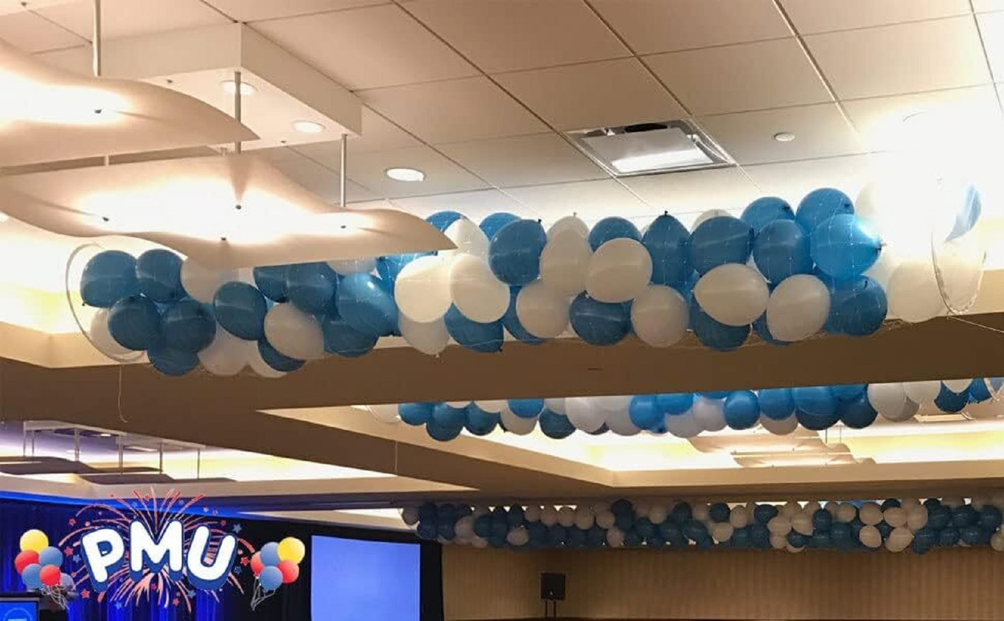 PMU Balloon Release - Reusable Balloon Netting - Balloon Drop Release for Birthday Celebration, Graduation, New Year’s Eve Party Supplies