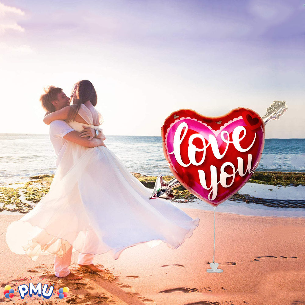 PMU Valentine's Day Mylar - Foil Balloons Proposal, Special Events, Photo Props Party Decoration and Accessories
