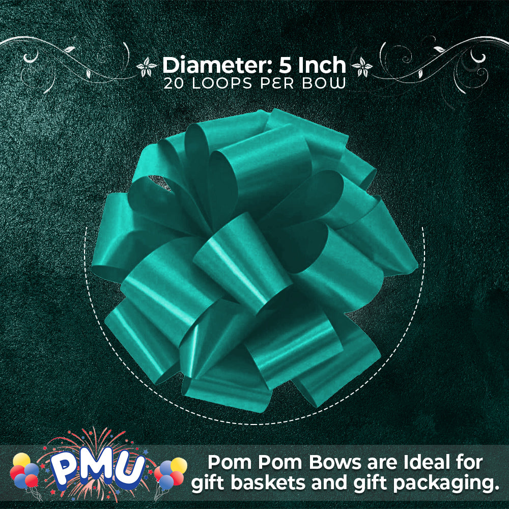 PMU Pom Pom - Pull Out Bows 5 Inch - 20 Loops