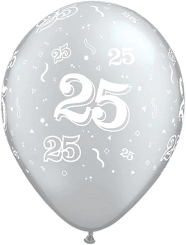 PMU Balloons 11 Inch Qualatex Birthday Sprays Print in Latex Balloons For All Occasions