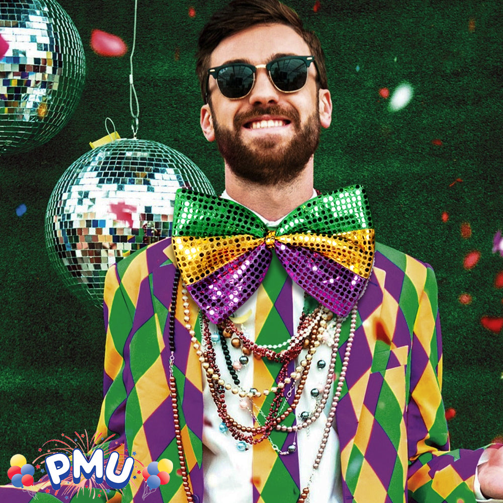 PMU Mardi Gras Jester, Crawfish, Sequin Hat, Headband Costume Accessory