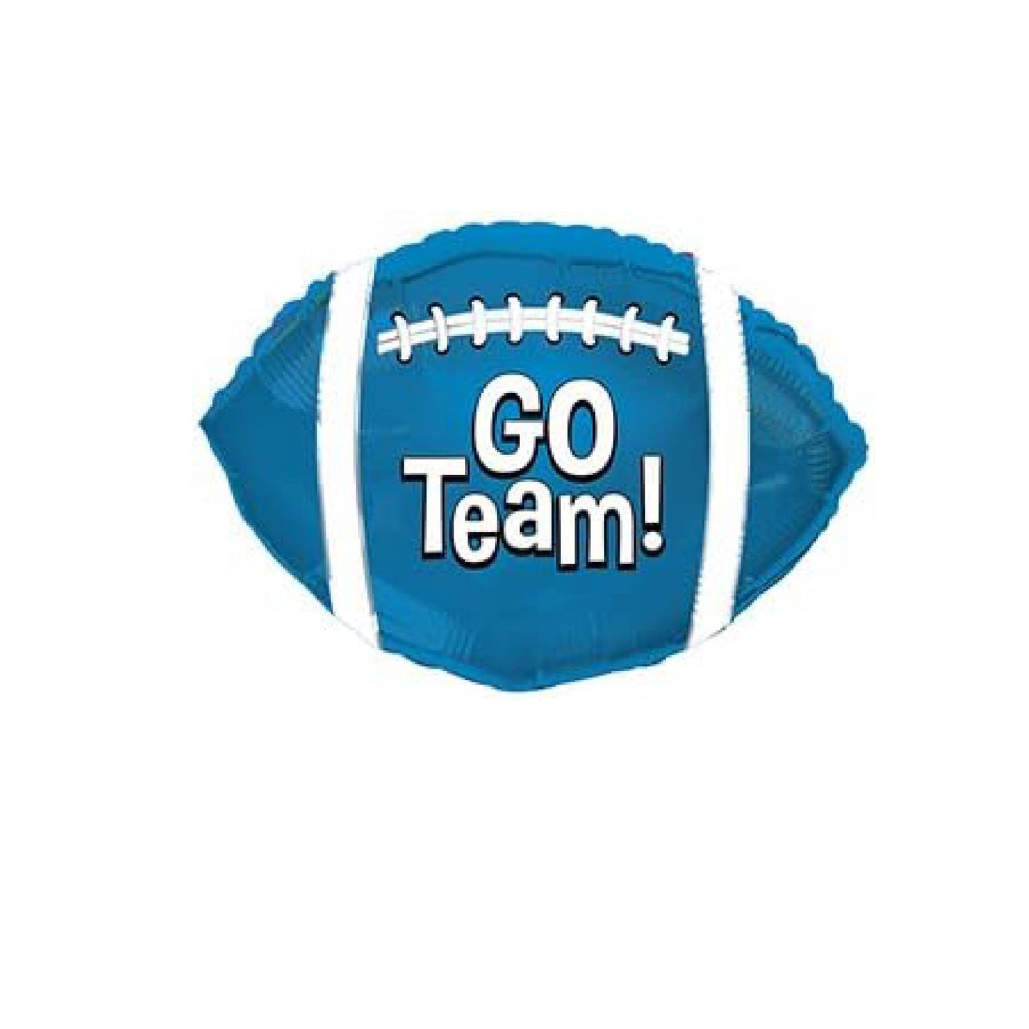 PMU Football Balloons 10 Inches Pre-Inflated Stick Mylar