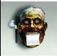PMU Halloween Party Decoration Accessory Bloody Rat Toilet Seat Cover 12in x 17in Party Accessory (1/pkg) Pkg/1