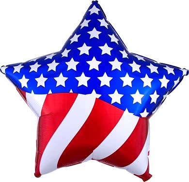 PMU USA 18 Inch Mylar-Foil Balloon