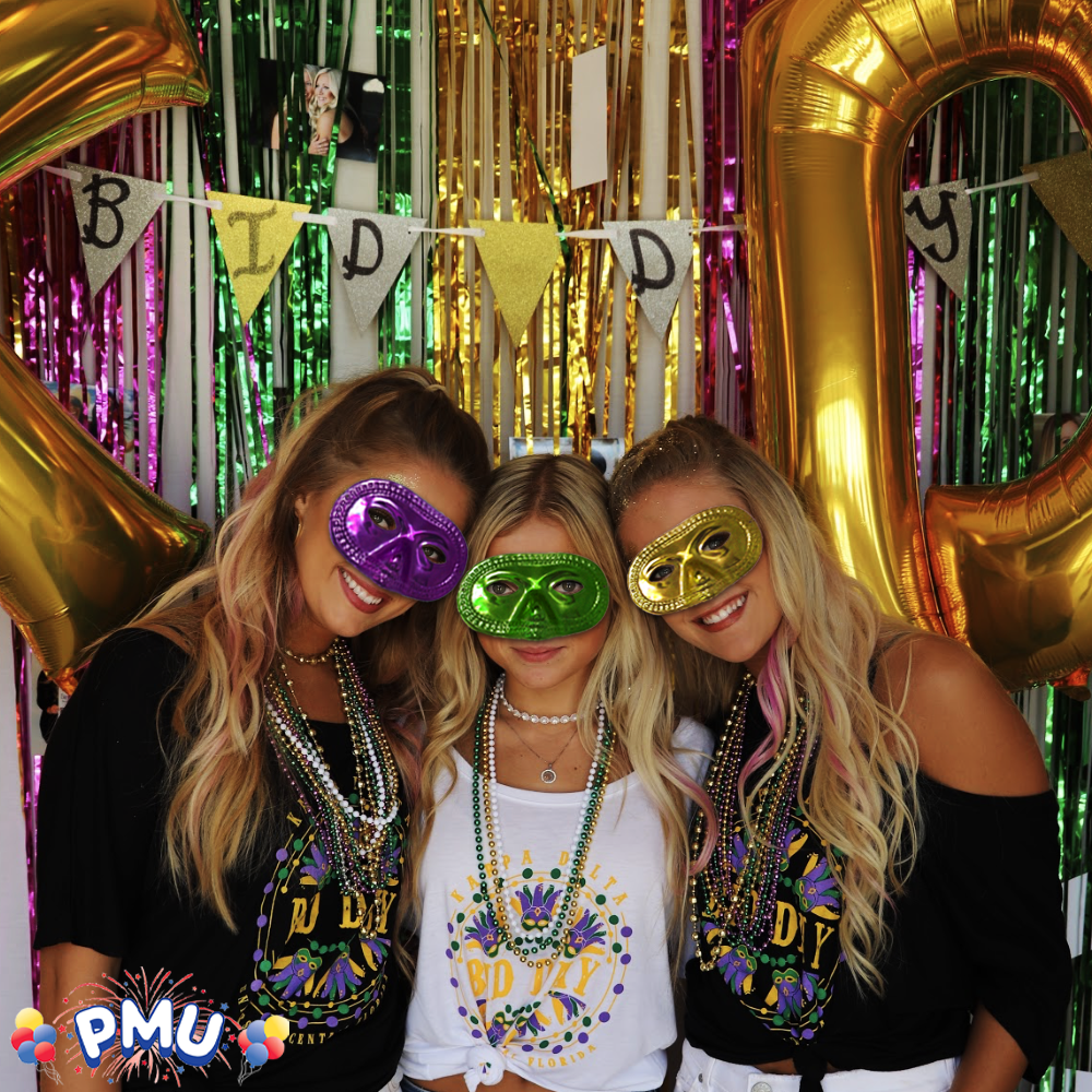 PMU Mardi Gras Jester, Crawfish, Sequin Hat, Headband Costume Accessory