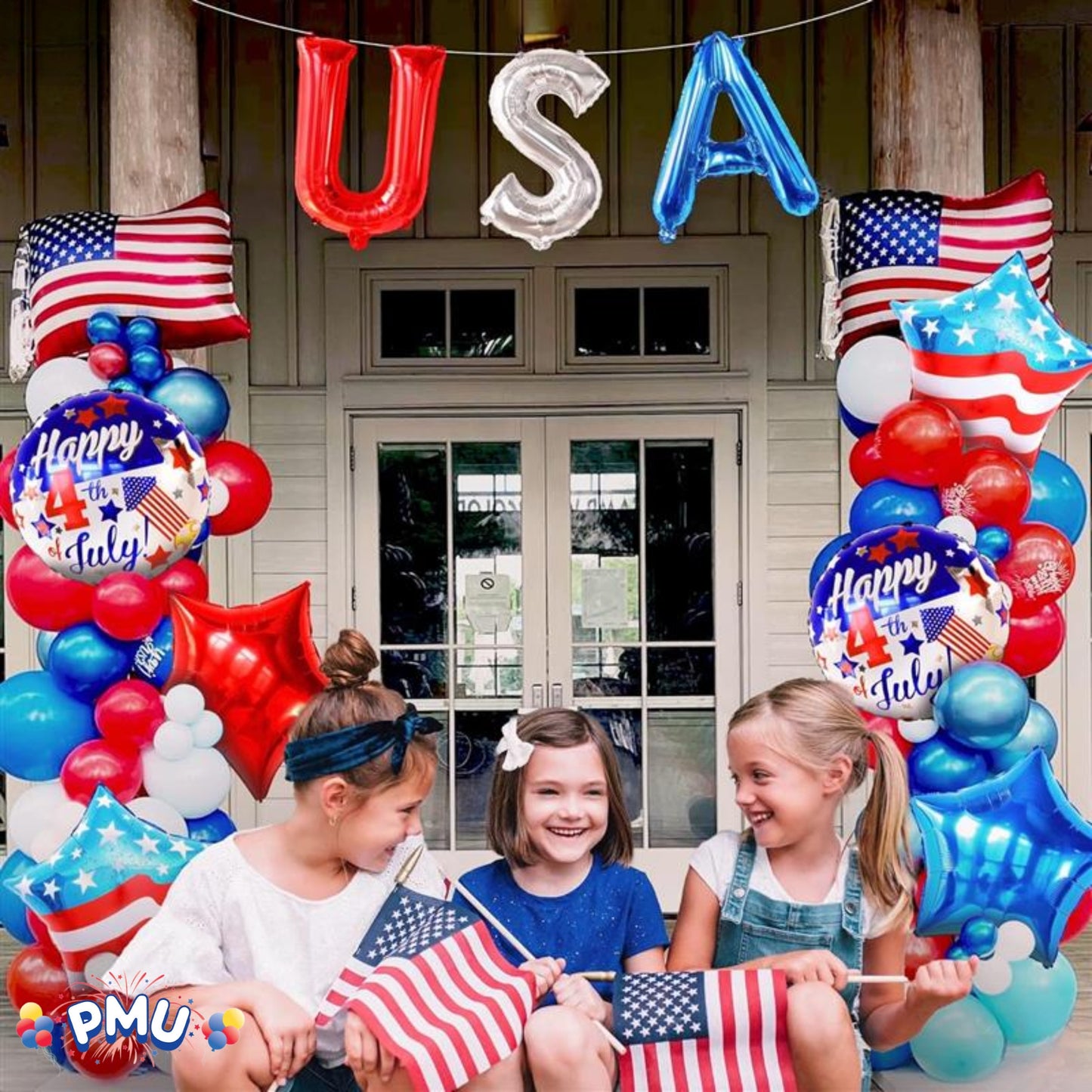 PMU USA 18 Inch Mylar-Foil Balloon