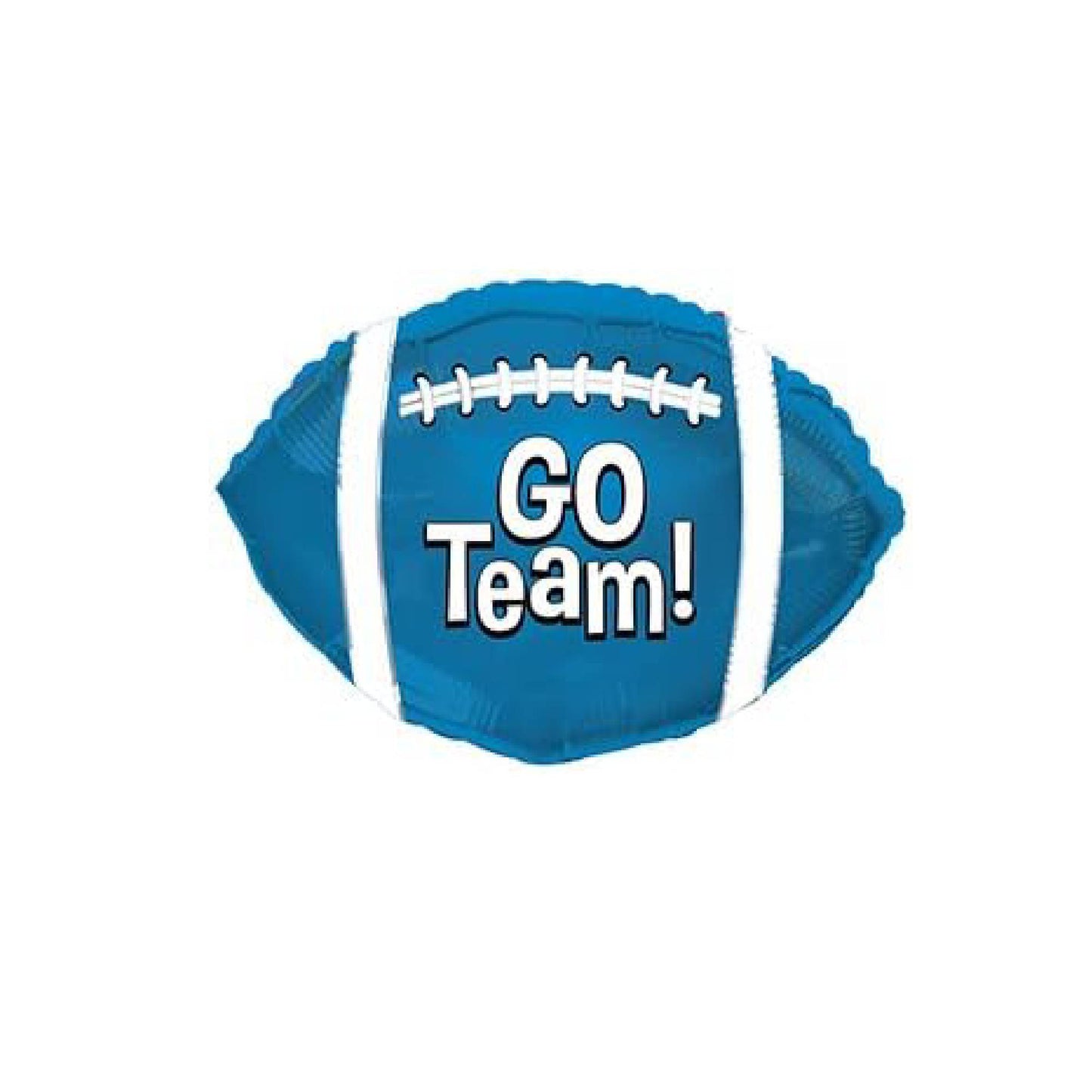 PMU Football Balloons 10 Inches Pre-Inflated Stick Mylar