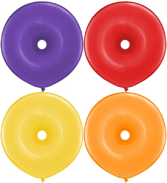 PMU 16 Inches Geo Donut Balloons