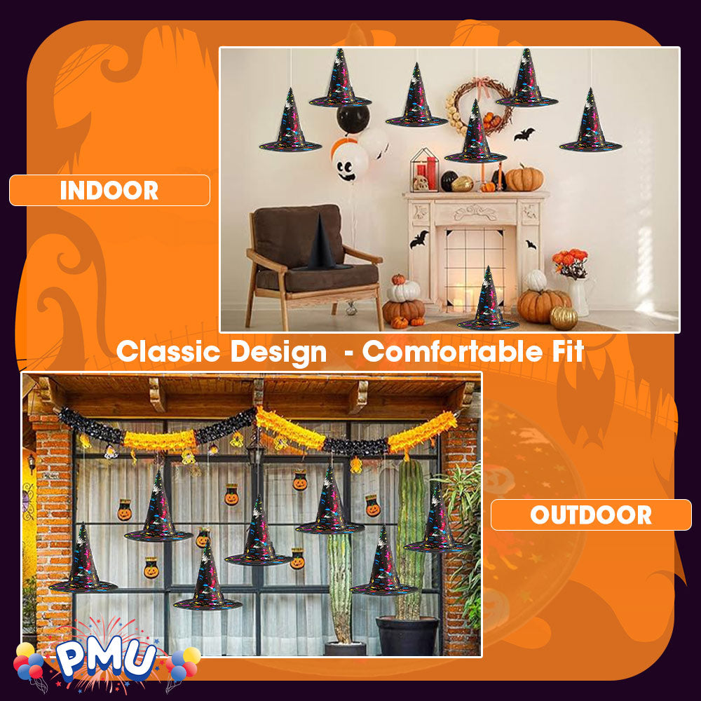 PMU Halloween Party Accessories Decoration Costume Witch Hats