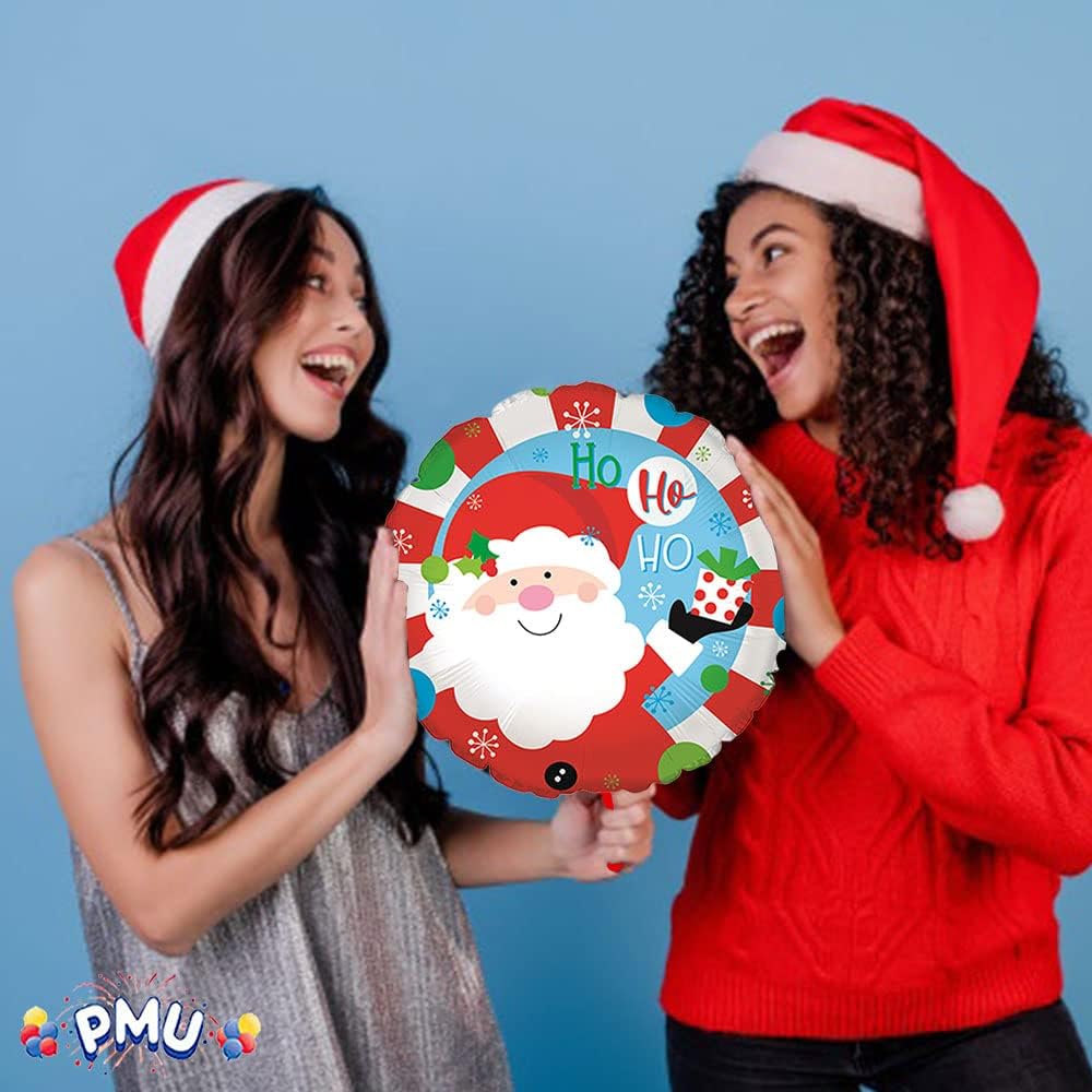 PMU Christmas 18 and 48 Inch Mylar-Foil Balloons