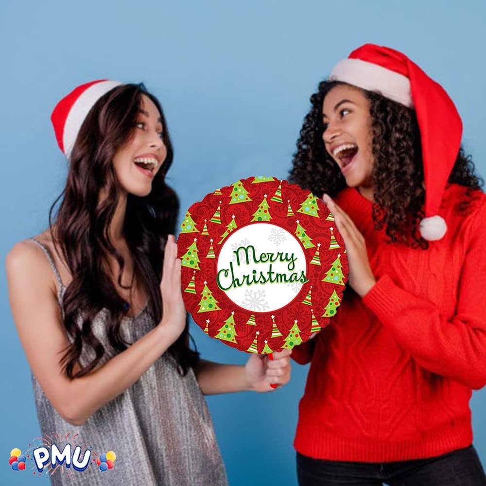 PMU Christmas 18 and 48 Inch Mylar-Foil Balloons