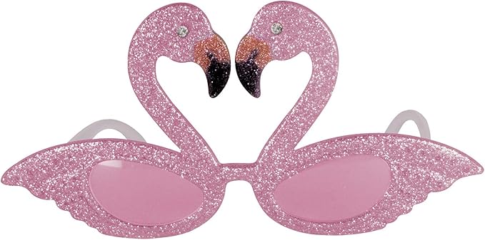 Ocean Line Luau Party Sunglasses - Funny Hawaiian Glasses, Tropical Fancy Dress Props, Fun Summer Kids Party Favors, Beach Themed Party Supplies Decoration