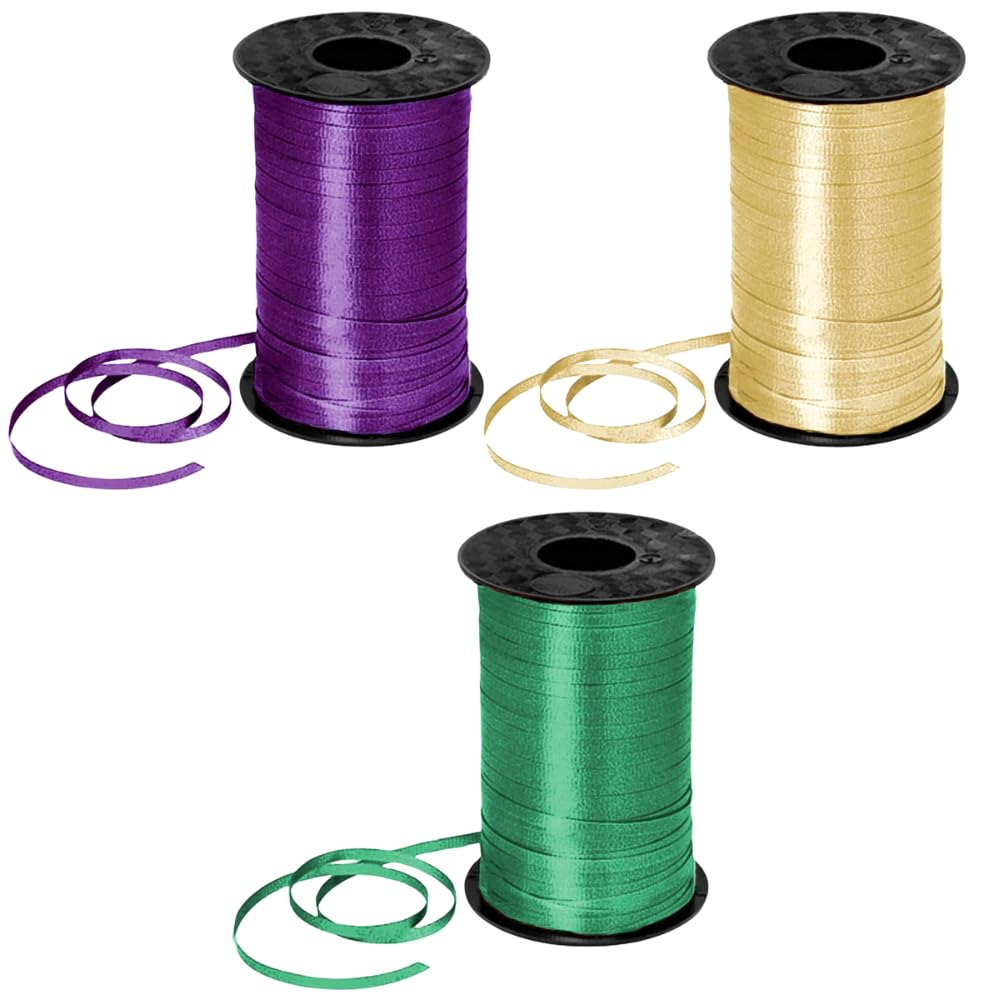 PMU Valentine's Day Curling Ribbon Assortment, Holiday Party Crafts Supplies Decorations, Birthday Party Decorations