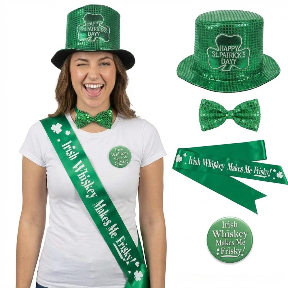 PMU St. Patrick’s Day Party Costume Accessory Bundle