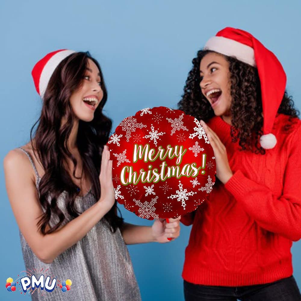 PMU Christmas 18 and 48 Inch Mylar-Foil Balloons