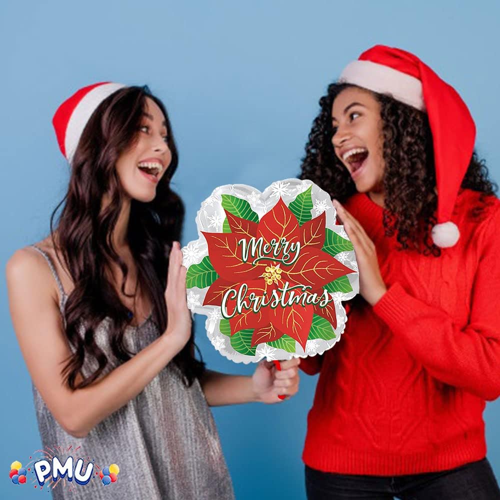 PMU Christmas 18 and 48 Inch Mylar-Foil Balloons