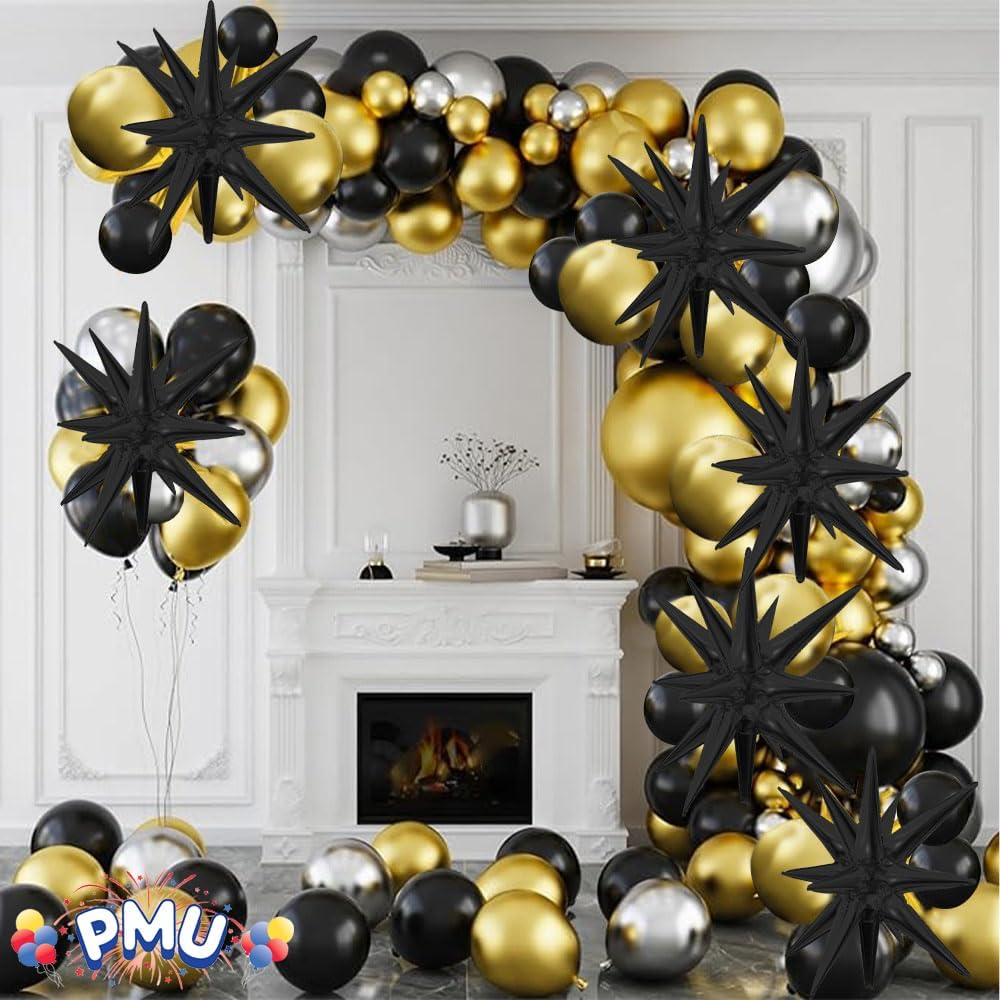PMU Magic Starburst 22 & 42 Inch Mylar Balloon