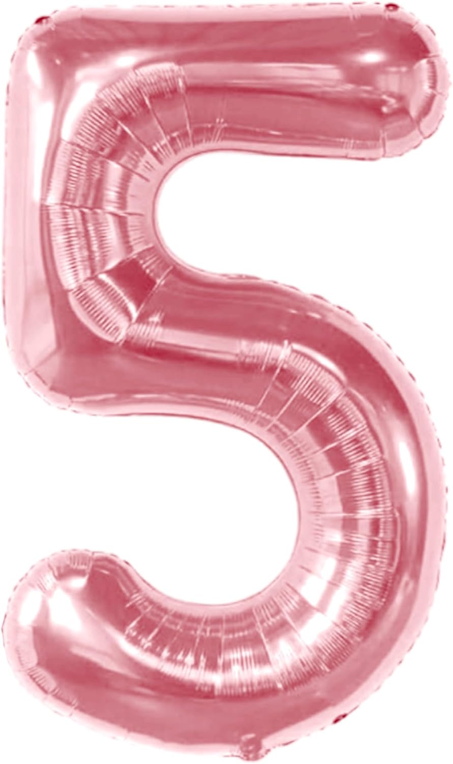PMU Number Five "5" Shape 40in Mylar Balloon Pkg/1