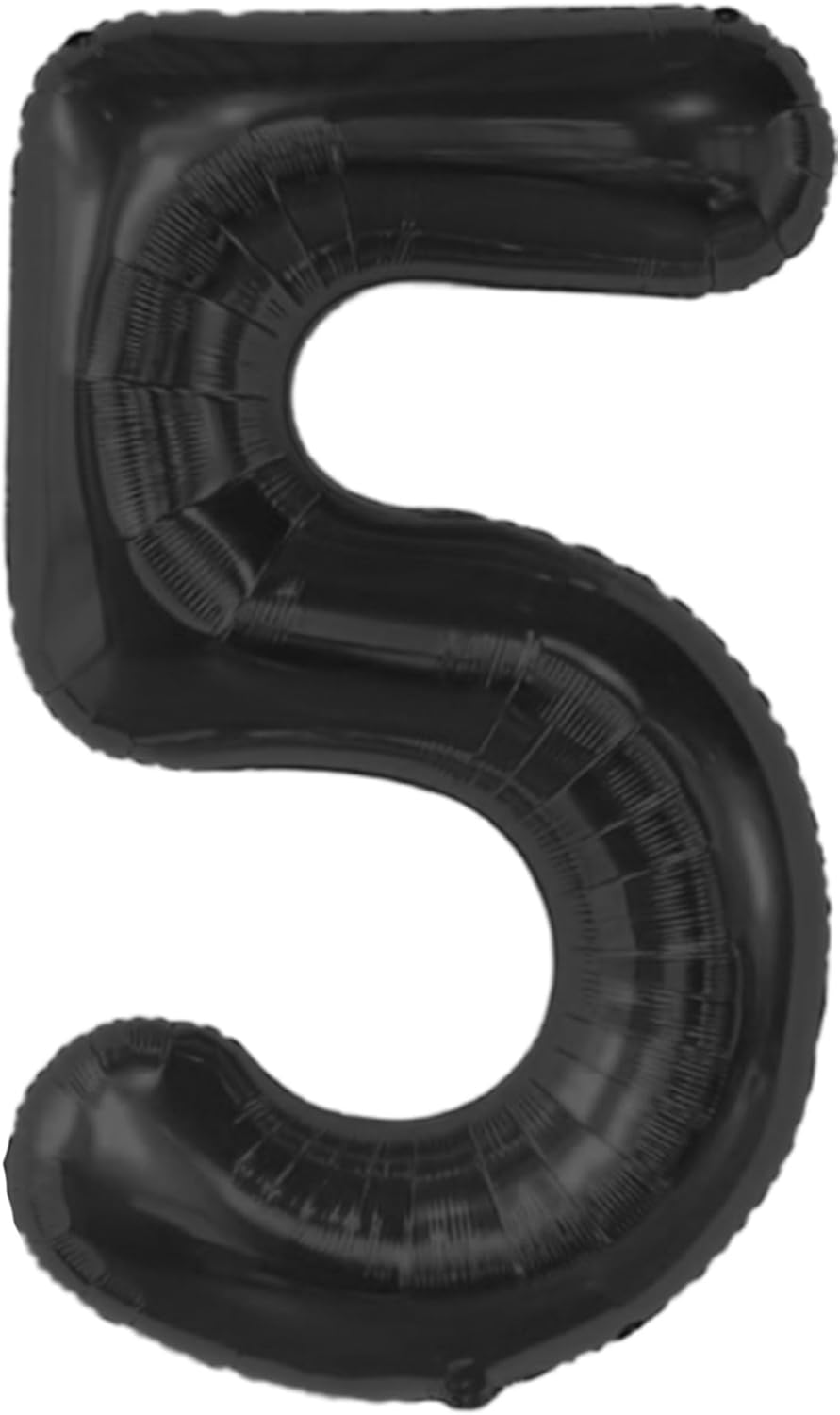 PMU Number Five "5" Shape 40in Mylar Balloon Pkg/1