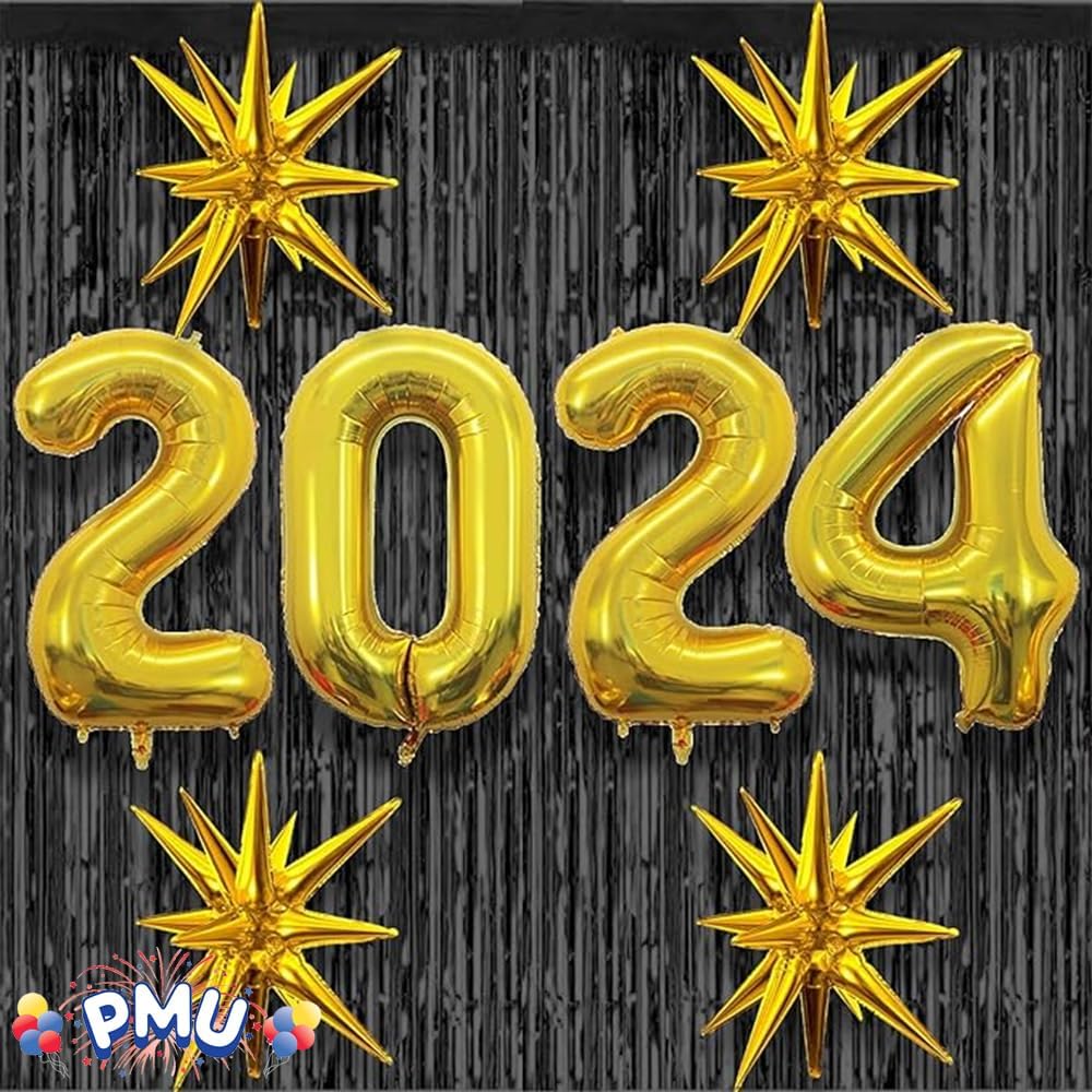PMU Magic Starburst 22 & 42 Inch Mylar Balloon
