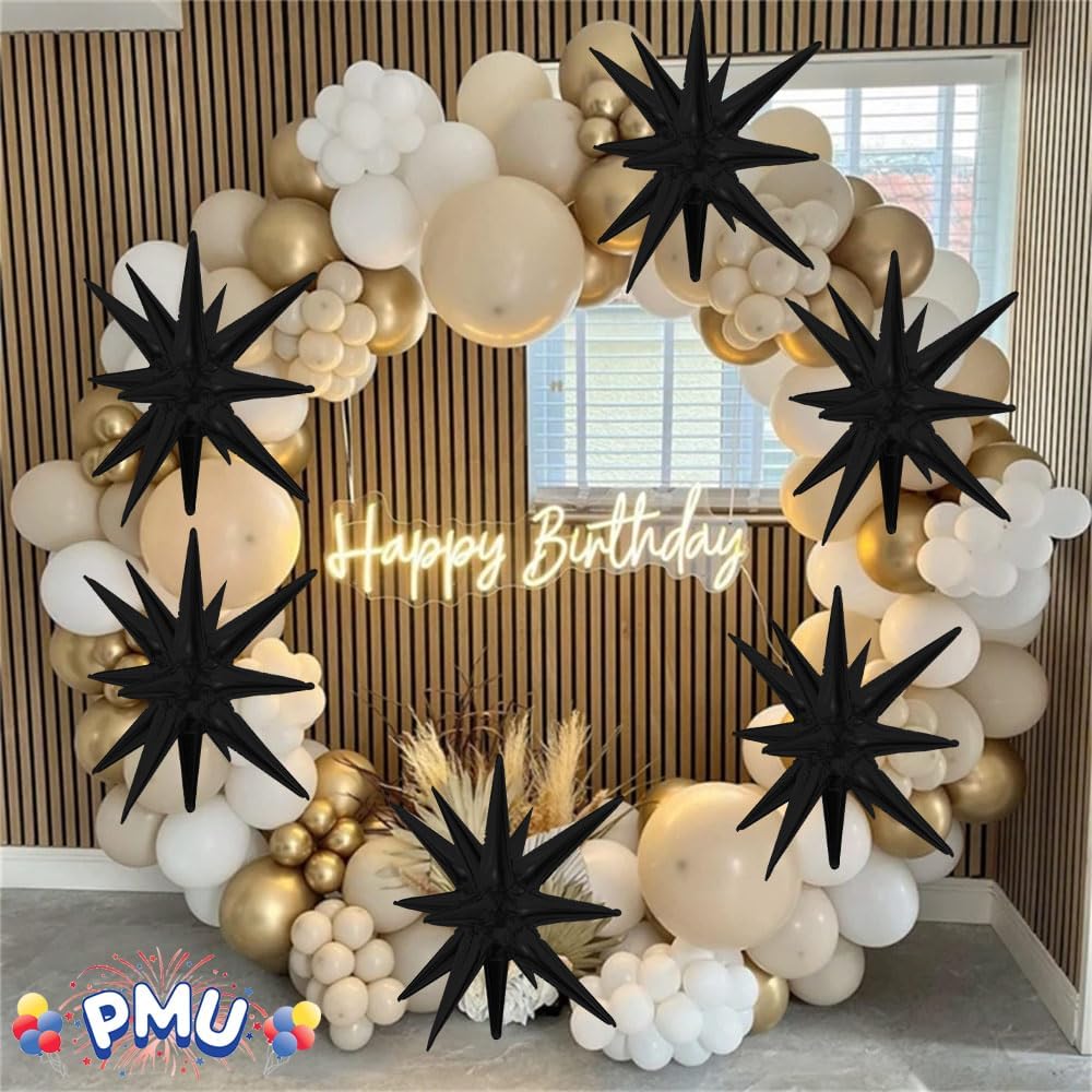 PMU Magic Starburst 22 & 42 Inch Mylar Balloon