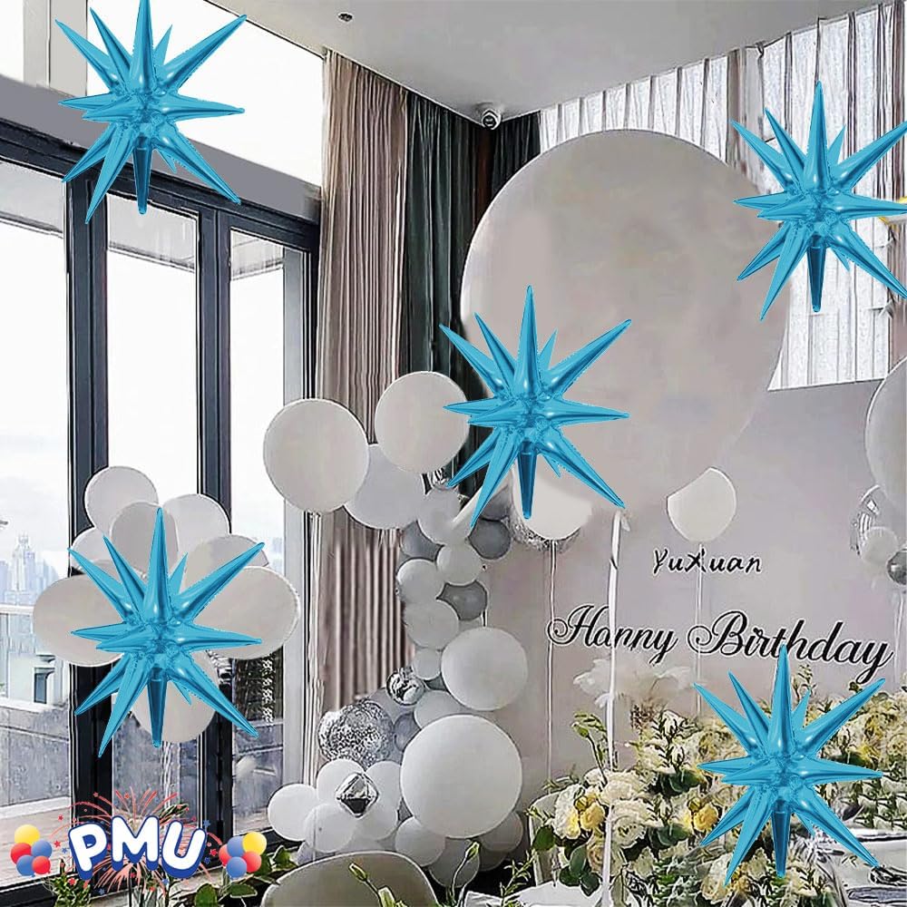 PMU Magic Starburst 22 & 42 Inch Mylar Balloon