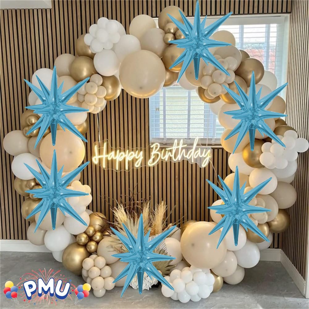 PMU Magic Starburst 22 & 42 Inch Mylar Balloon