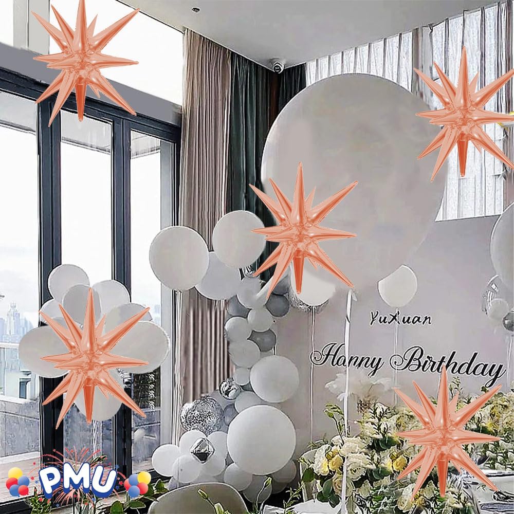 PMU Magic Starburst 22 & 42 Inch Mylar Balloon