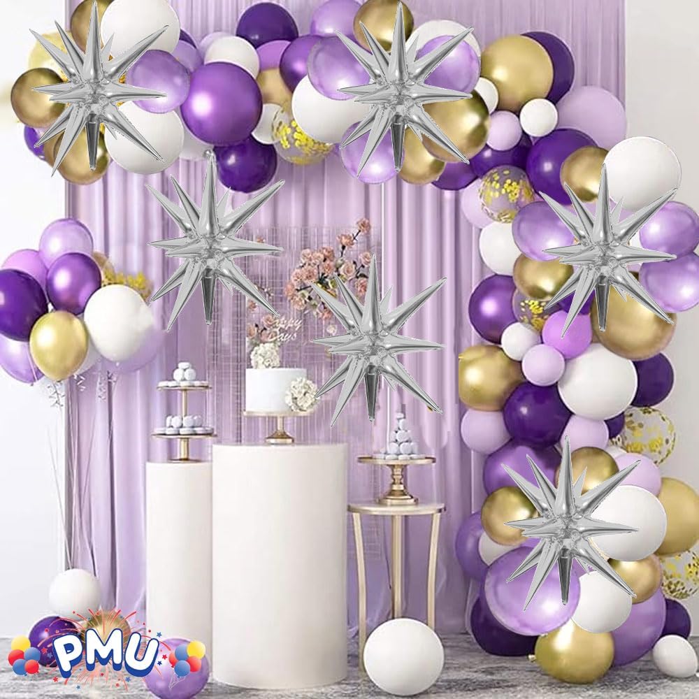 PMU Magic Starburst 22 & 42 Inch Mylar Balloon