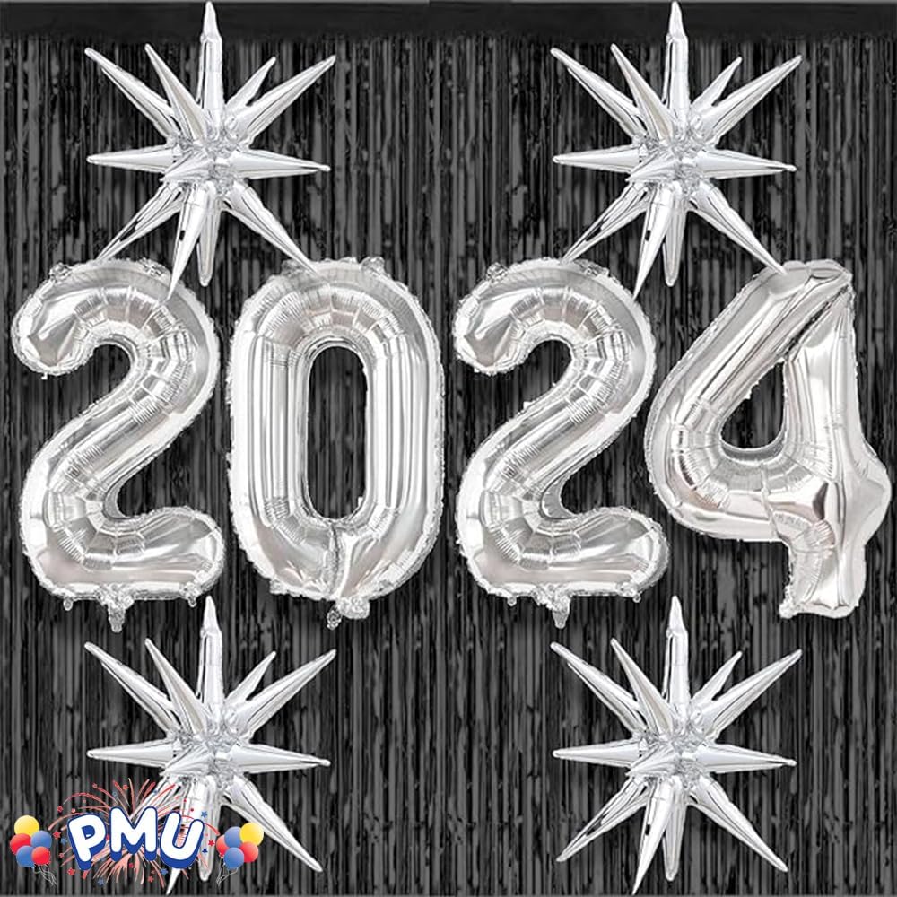 PMU Magic Starburst 22 & 42 Inch Mylar Balloon