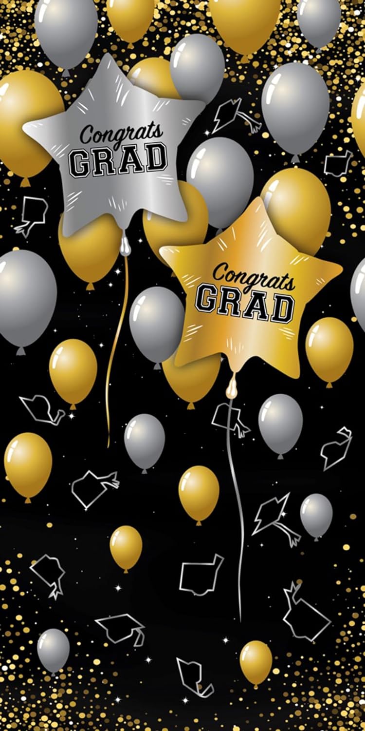 PMU Graduation "Congrats Graduation!" - Graduation Celebration Decor Party Accessories (1/Pkg) Pkg/1