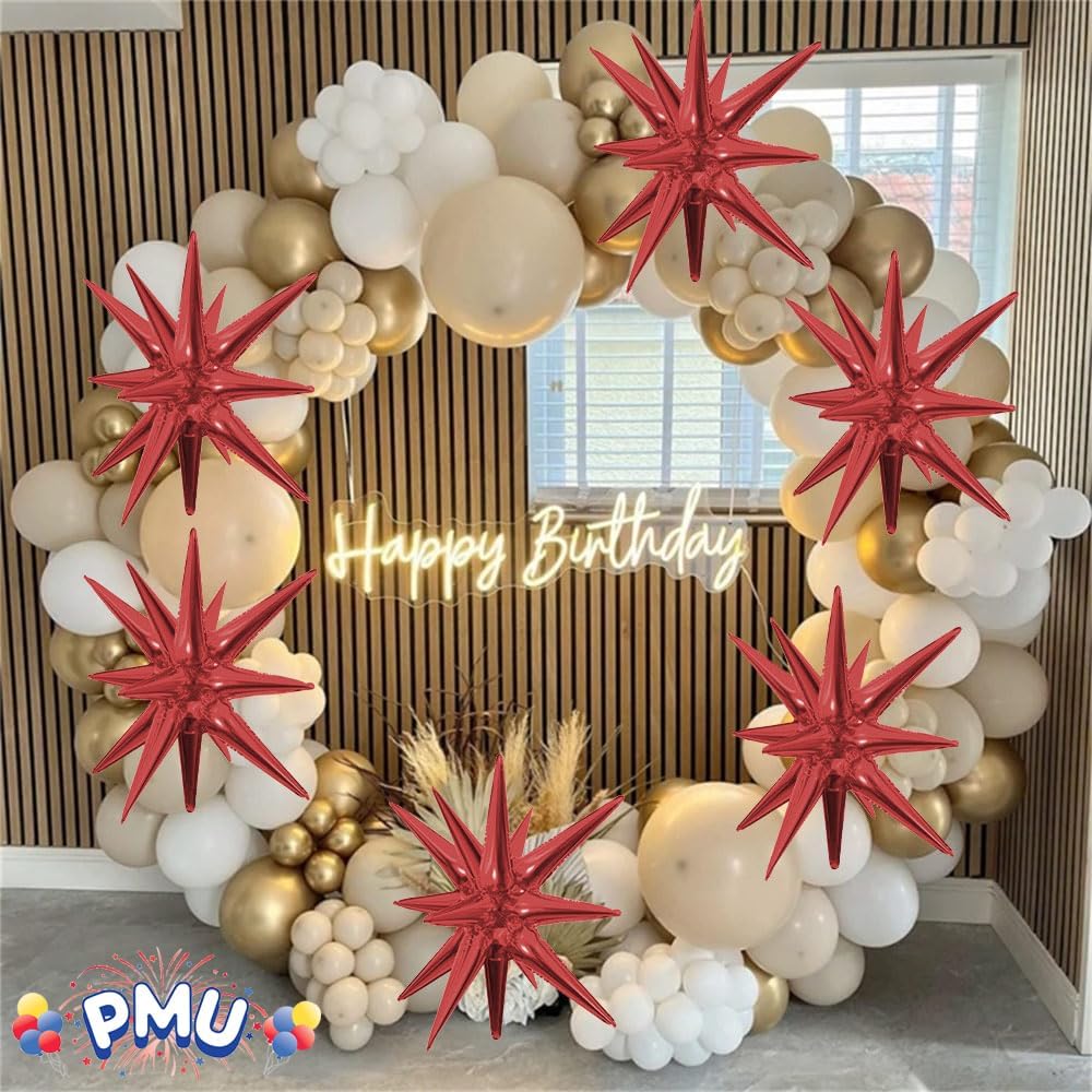PMU Magic Starburst 22 & 42 Inch Mylar Balloon
