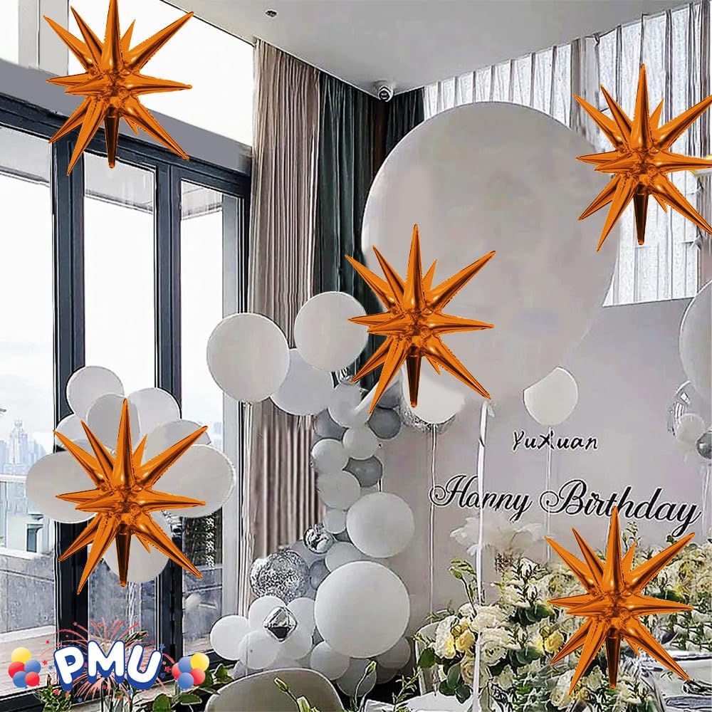 PMU Magic Starburst 22 & 42 Inch Mylar Balloon