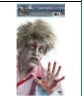 PMU Halloween Party Decoration Accessory Bloody Rat Toilet Seat Cover 12in x 17in Party Accessory (1/pkg) Pkg/1