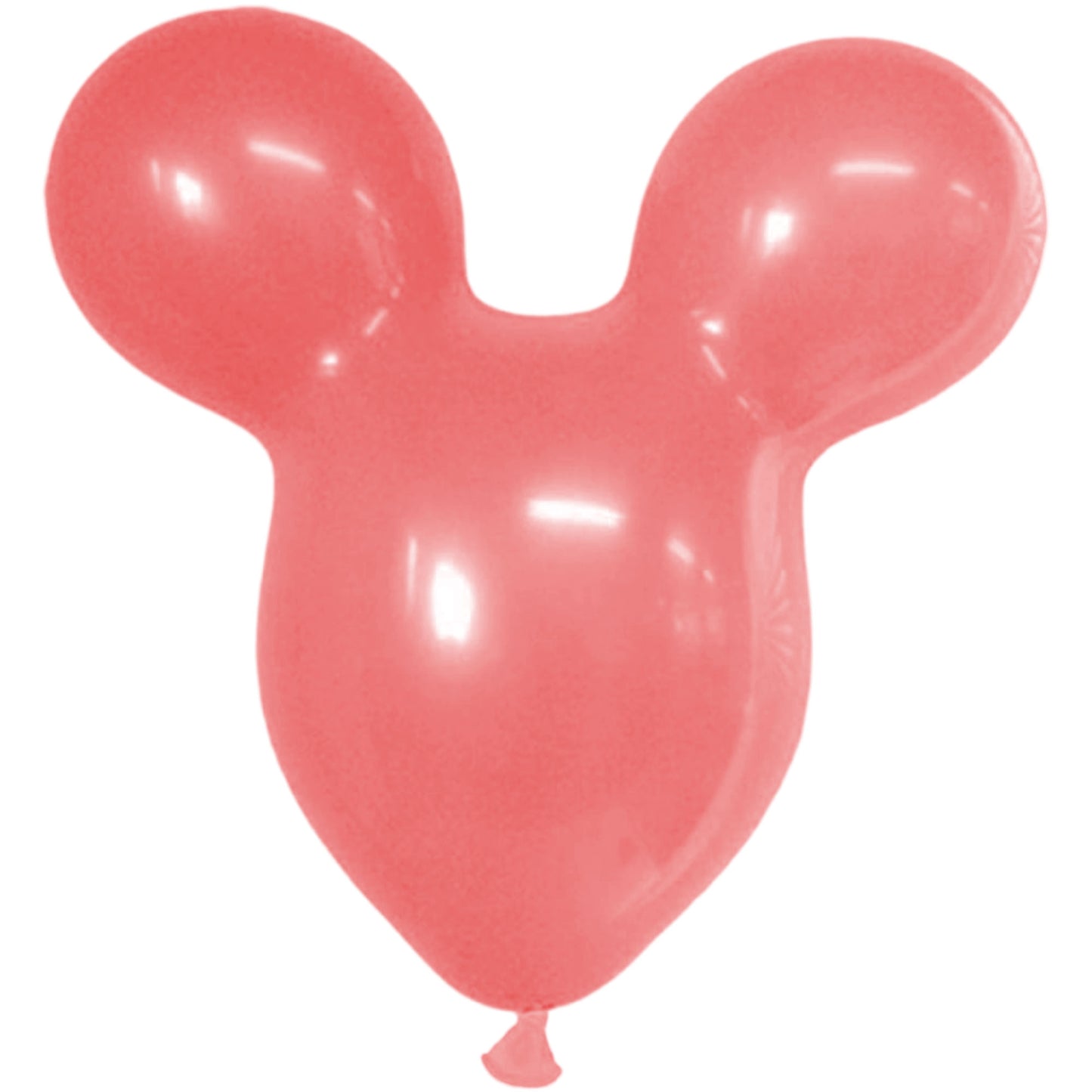 PMU Mouse Head Shaped Balloons 15 Inch PartyTex Latex Great for Mickey Mouse Theme Parties Inflate Mouse Ears first for proper inflation (See Video)