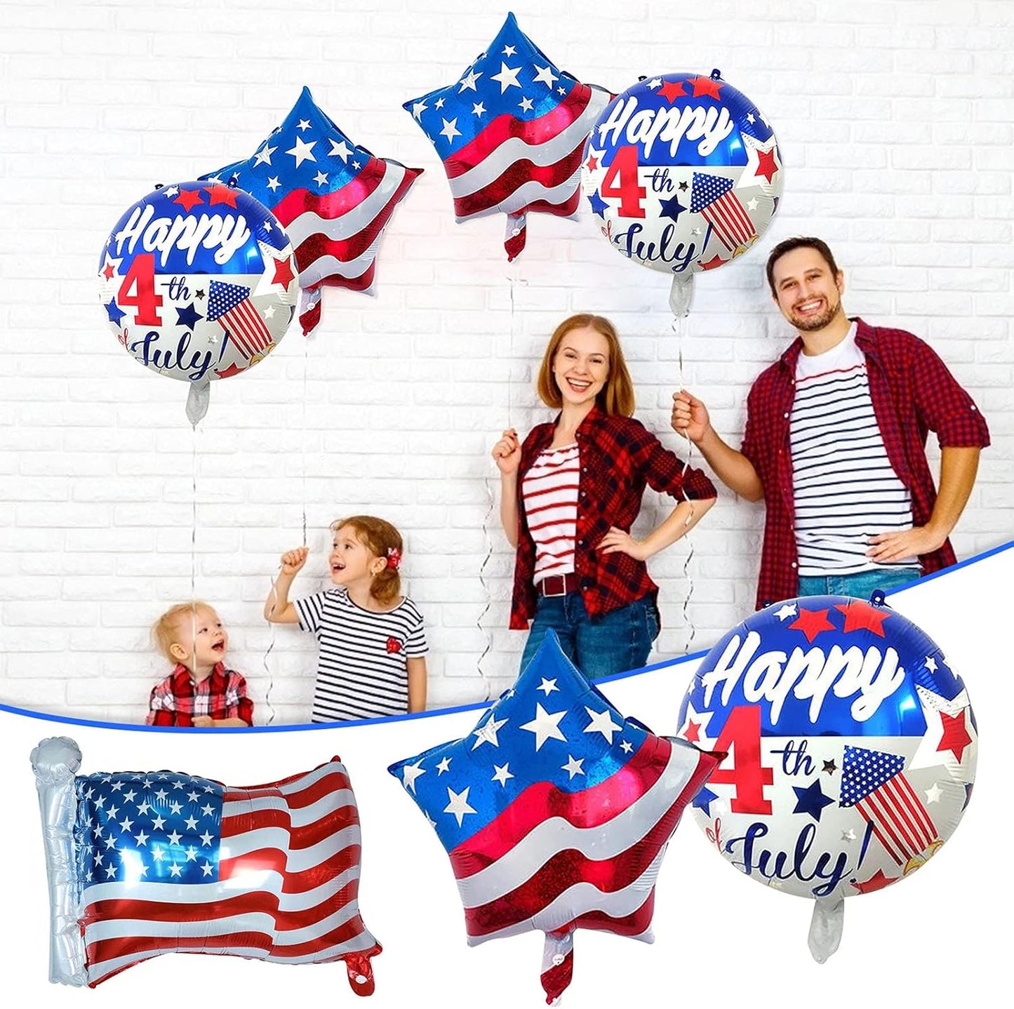 PMU USA 18 Inch Mylar-Foil Balloon