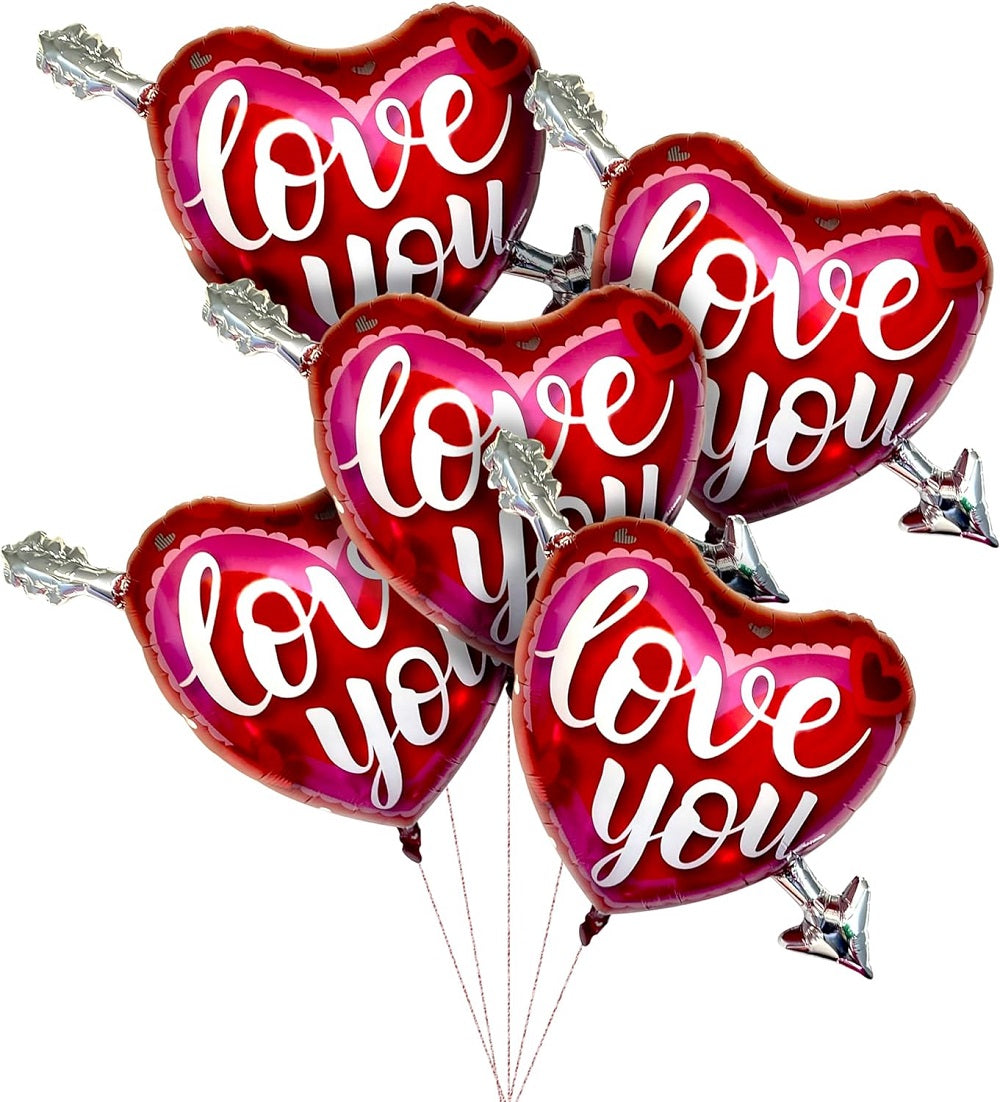 PMU Valentine's Day Mylar - Foil Balloons Proposal, Special Events, Photo Props Party Decoration and Accessories