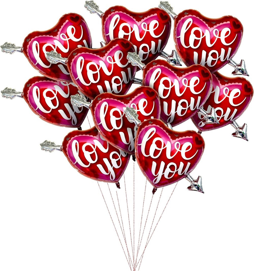 PMU Valentine's Day Mylar - Foil Balloons Proposal, Special Events, Photo Props Party Decoration and Accessories