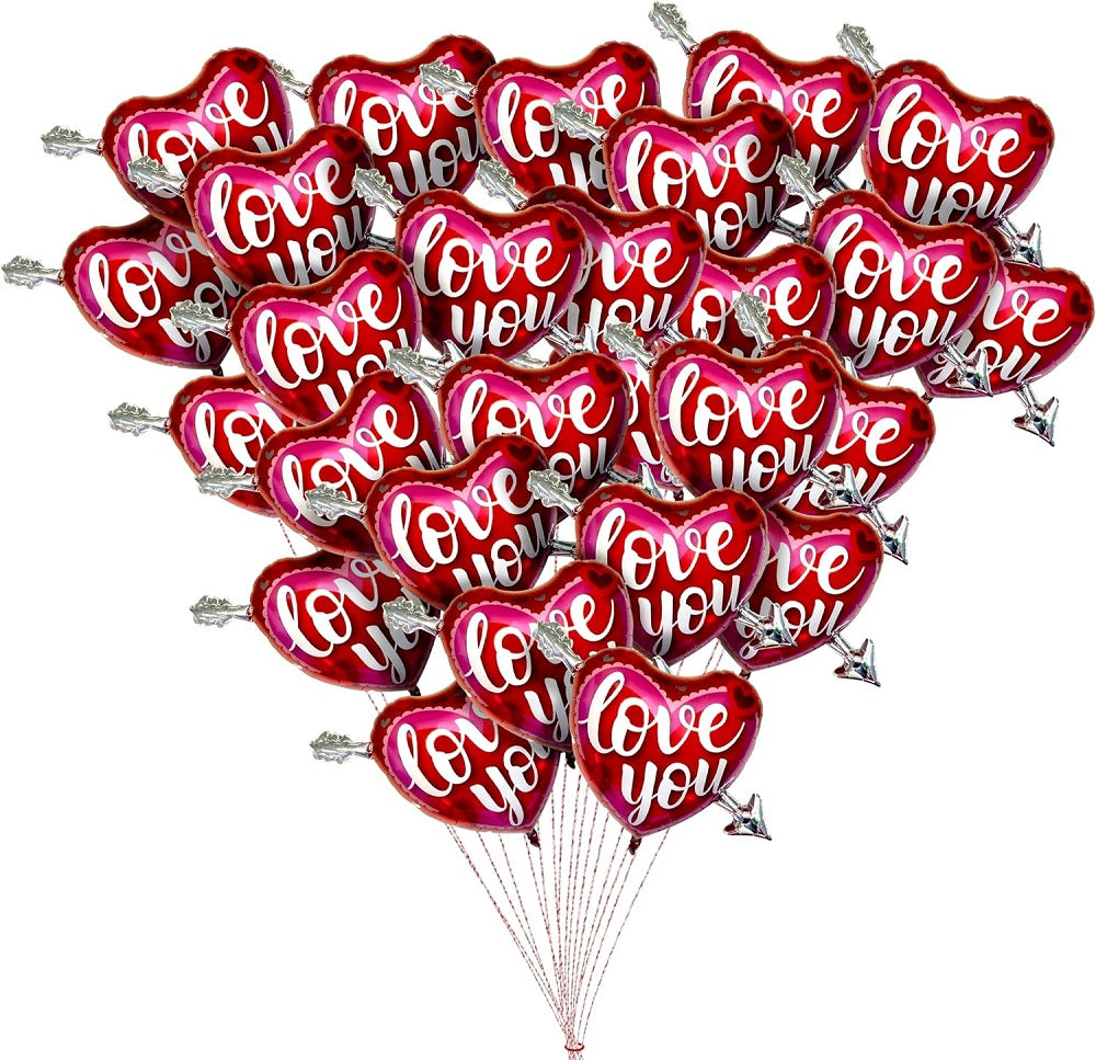 PMU Valentine's Day Mylar - Foil Balloons Proposal, Special Events, Photo Props Party Decoration and Accessories