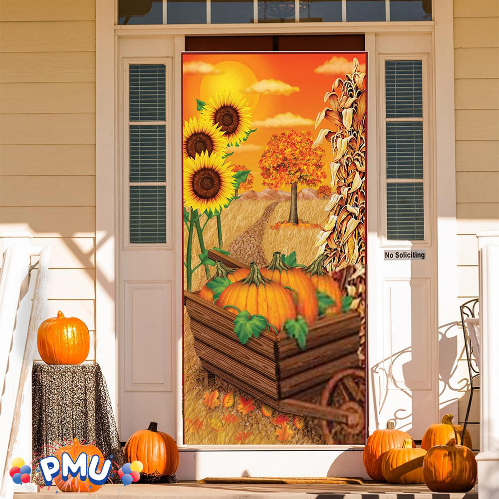 PMU Door Covers - Thanksgiving Door Covers - Thanksgiving Banner - Front Door Cover for Thanksgiving