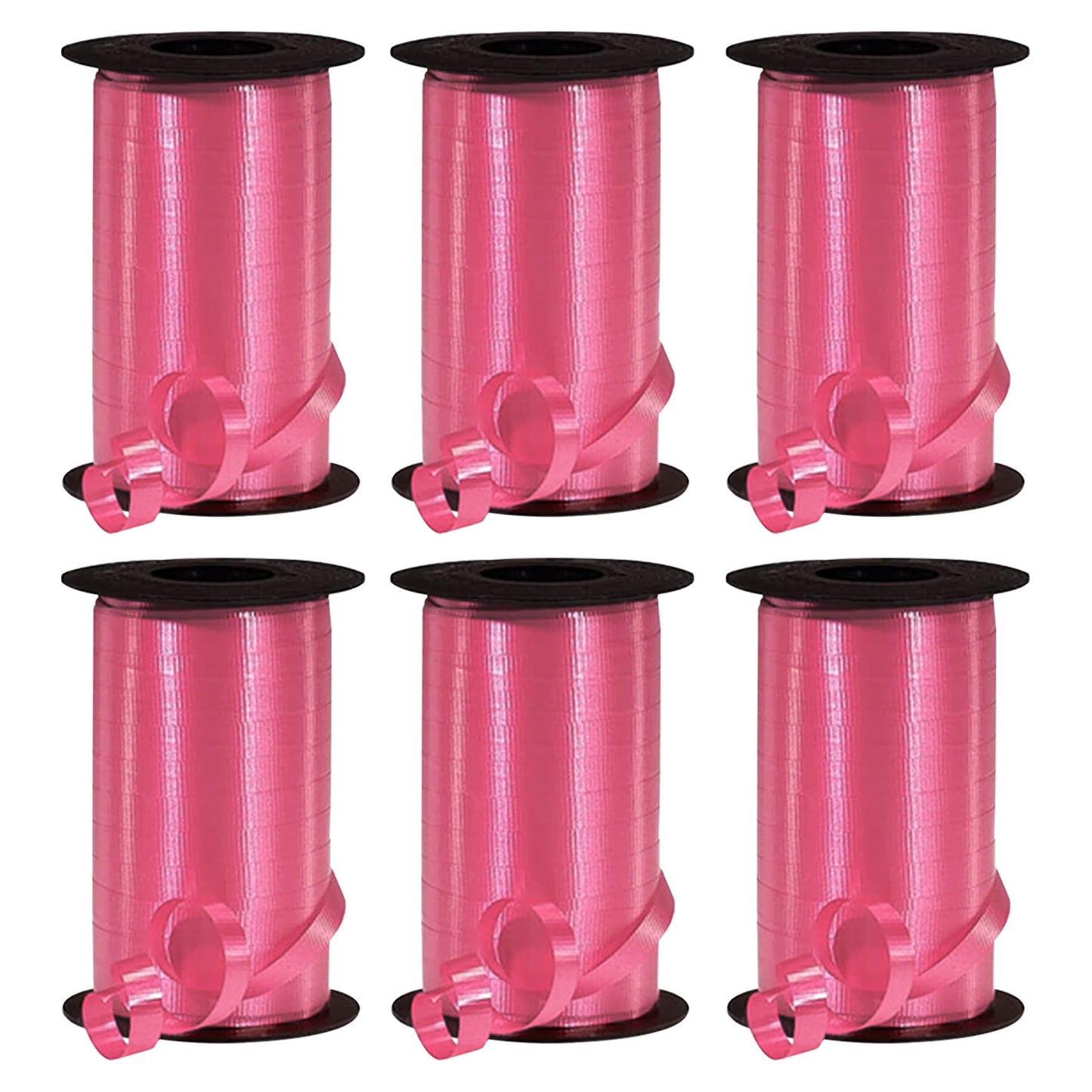 PMU Curling Ribbon - Crimped Texture Curling Ribbons for Gift Box Wrapping, Florist Flowers, Birthday Party Decorations, Festival Art Craft & Christmas Décor 3/8 Inch X 250 Yards