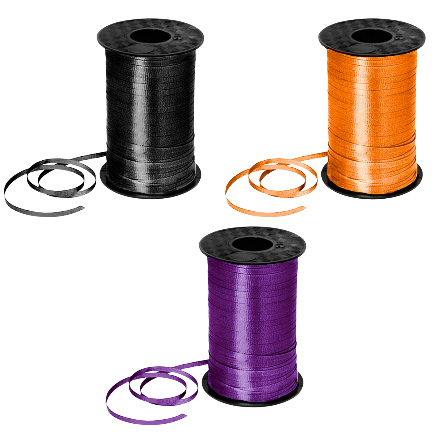 PMU Curling Ribbon Set – Crimped Ribbon for Gift Wrapping, Decorative Bows, Balloons & Craft Projects