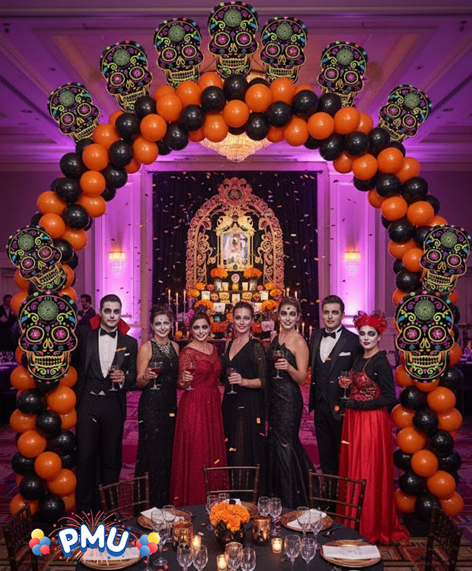 PMU Halloween Balloons Mylar-Foil