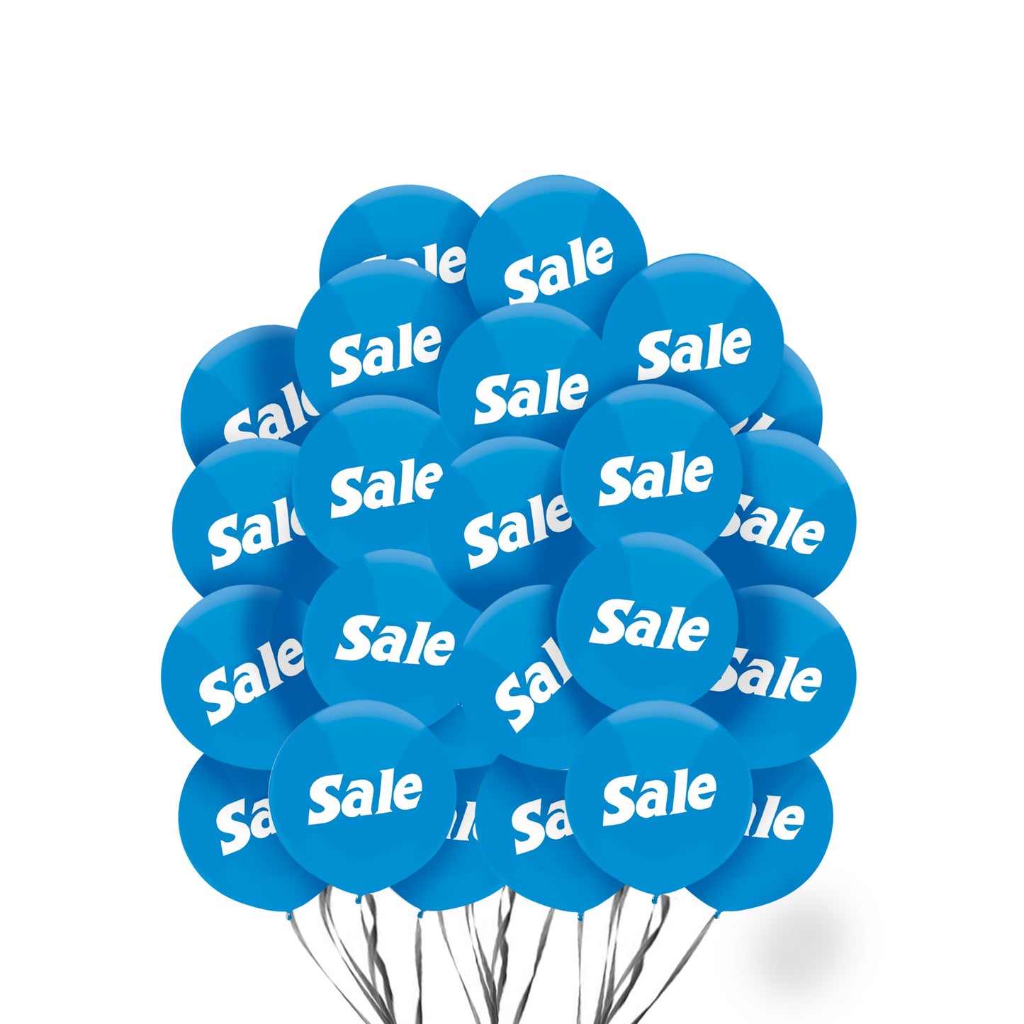 PMU Sale Balloons Assortment Kit with Color Coordinate Ribbons