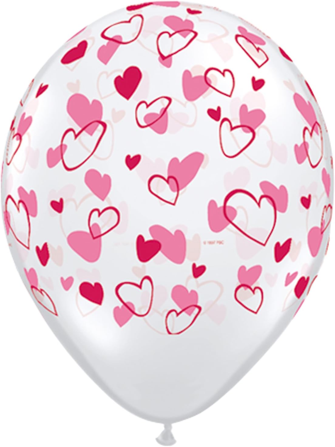 PMU Balloons 11 Inch Qualatex Birthday Sprays Print in Latex Balloons For All Occasions
