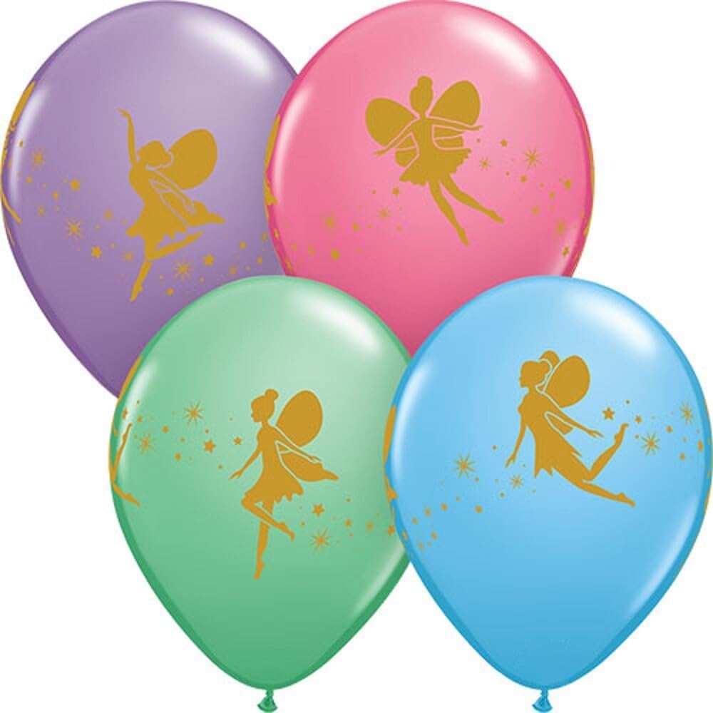 PMU Balloons 11 Inch Qualatex Birthday Sprays Print in Latex Balloons For All Occasions
