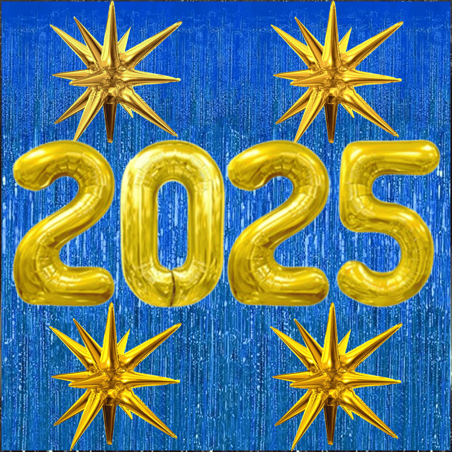 PMU 2025 Graduation - New Years Balloons Curtain Backdrop Party Kit Decorations