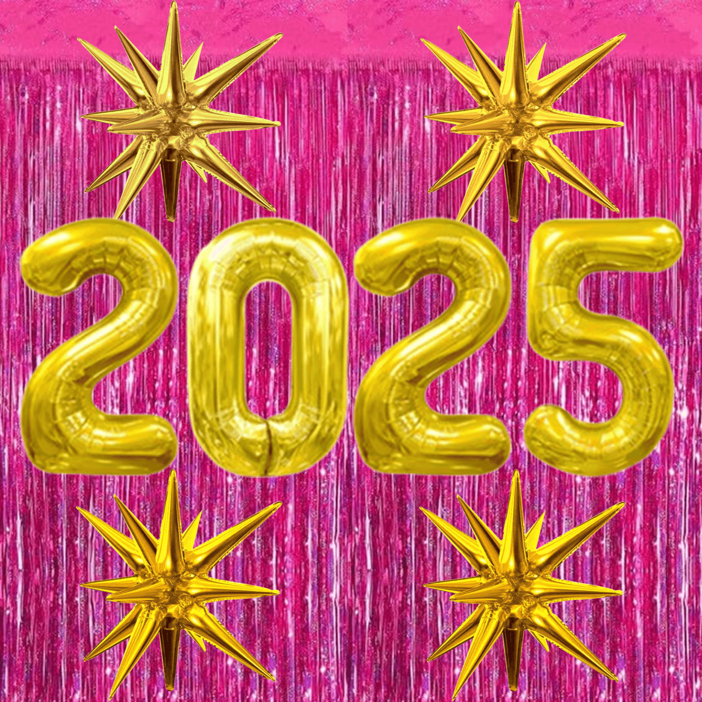PMU 2025 Graduation - New Years Balloons Curtain Backdrop Party Kit Decorations